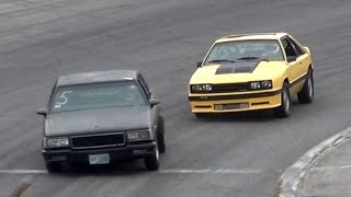 Spectator Drags at Oxford Plains Speedway 9202014 [upl. by Boehike]