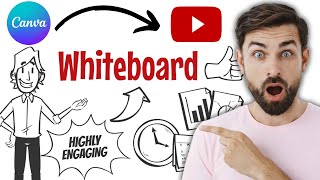 how to make whiteboard animation video in Canva  whiteboard animation tutorial [upl. by Trebloc]