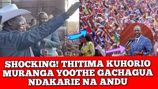 ANDU KUGURUKA MURANGA GACHAGUA AHORERIO MICROPHONE NA THITIMA NDAKARIE NA ANDU [upl. by Anaeg216]