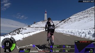 120 Minute Uphill Indoor Cycling Training Mont Ventoux France Full HD [upl. by Anayra]