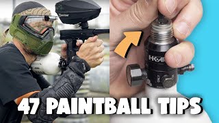 47 Paintball Tips [upl. by Kaitlyn]