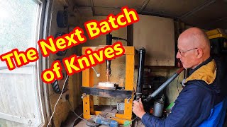 The Next Batch of knives are being built by Jacklore [upl. by Llertac]