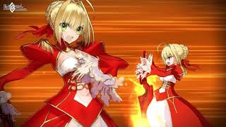 FateGrand Order  Nero Claudius Saber Noble Phantasm [upl. by Pryor]