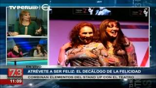 Claudia Dammert y Blanca Castro presentan quotAtrévete a ser felizquot [upl. by Llenej]