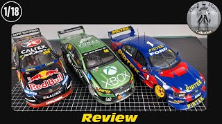 A Few Awesome V8 Supercars 118 Scale Models for review [upl. by Ahsehat661]