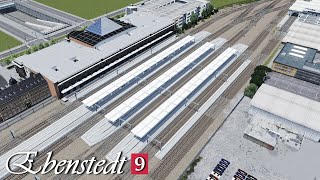 Central Train Station  Cities Skylines  Ebenstedt Ep9 [upl. by Casey]