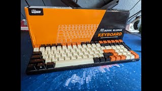 Royal Kludge RK100 Budget Build with Holy Panda Switches [upl. by Annaegroeg]