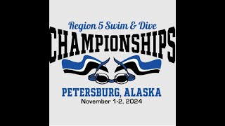 Region 5 Swim and Dive Championships  SATURDAY FINALS 3 [upl. by Nehtanoj]