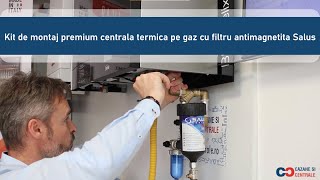 Kit de montaj premium centrala termica pe gaz cu filtru antimagnetita Salus  CazaneCentralero [upl. by Ameekahs443]