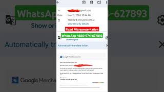 Google merchant center misrepresentation fix and remove suspension from the account [upl. by Burny]