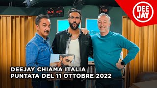 Deejay Chiama Italia  Puntata del 11 ottobre 2022  Ospite Marco Mengoni [upl. by Fira838]