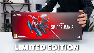 NEW SpiderMan 2 Collectors Edition Unboxing PS5 [upl. by Adilem]