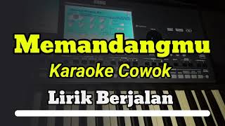 karaoke memandangmu nada cowok [upl. by Eipper]