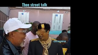 How Koffie Olomide Embarrassed Terence creative at JKIA live on camera [upl. by Arick]