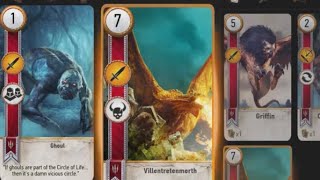 Witcher 3 Gwent Gwent Card  Villentretenmert Location [upl. by Flor]