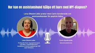 Hur kan en assistanshund hjälpa ett barn med NPF diagnos [upl. by Rockwell]