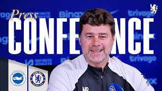 POCHETTINO  Brighton vs Chelsea Press Conference  Prematch  140524  Chelsea FC [upl. by Boswell]