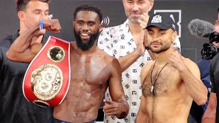 Jaron Ennis vs David Avanesyan • Full Weigh in amp Face Off Video • DAZN Boxing [upl. by Harrat]