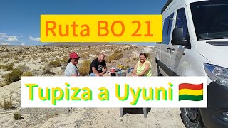 Ruta BO 21🇧🇴 de Tupiza a Uyuni  por Monumento a La Poronga [upl. by Lavicrep]