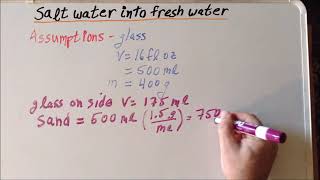 How To Turn Salt Water Into Fresh Water  DEBUNKED [upl. by Rosecan]