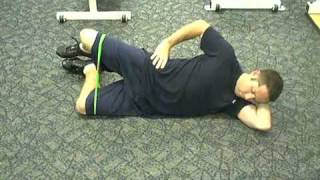 Hip External Rotation Clamshell Exercise in Neutral  Mike Reinold [upl. by Eserahs]