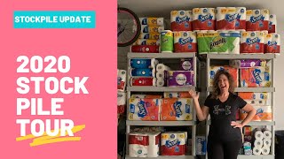 2020 UPDATED STOCKPILE TOUR WHAT I’VE BEEN ABLE TO ACCOMPLISH IN LESS THAN A YEAR EXTREME COUPONING [upl. by Elocin]