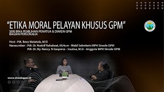 Etika Moral Pelayan Khusus Gereja Protestan Maluku [upl. by Ynagoham79]