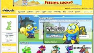 Neopets The Welcome Page PLUS FREE NC Tutorial [upl. by Ray]