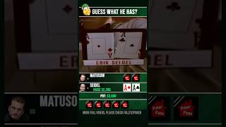 Guess what hand Matusow has poker [upl. by Esiuole96]