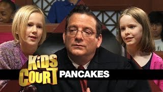 Kids Court with Andy Kindler  Pancake Sharing [upl. by Llenaej]