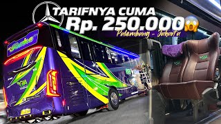 INI BUS BAGUS BANGET KOK TARIFNYA MURAH⁉️Trip Palembang  Jakarta with Giri Indah [upl. by Enicar]