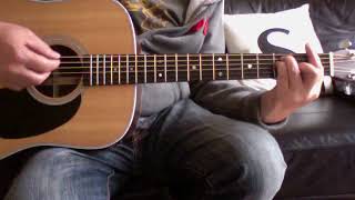 The Verve  Sonnet Acoustic Guitar Lesson [upl. by Inalej]