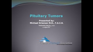 Pituitary Tumors [upl. by Htennek]