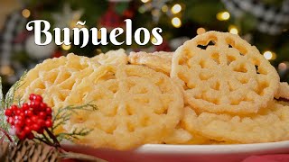 HOW TO MAKE BUNUELOS DE VIENTO Easy Recipe for Mexican Buñuelos perfect for Christmas 2020 [upl. by Rigdon696]