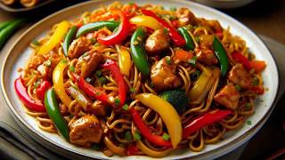 chicken chow mein restaurant style  Chicken Chow mein Recipe  Chicken Noodles Recipe [upl. by Emirac]