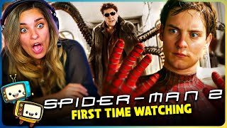 SPIDERMAN 2 2004 Movie Reaction  First Time Watch  Tobey Maguire  Alfred Molina  Sam Raimi [upl. by Hoppe568]