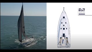 ENG BENETEAU OCEANIS 401  Sail Boat Tour and Review  The Boat Show [upl. by Nylhtiak620]