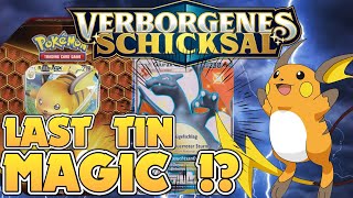 FETTE HITS 😏😍 Hidden Fates Raichu Tin OPENING  Pokemon Karten [upl. by Aihsrop188]