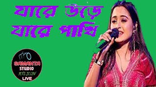 Ja re Jare ure jare pakhi  Lata Mangeshkar Aahhna Samamnta Bengali Song [upl. by Hasseman410]