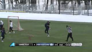 UNH Womens Lacrosse vs UConn Highlights 030514 [upl. by Sotnas]