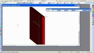 DesignCad 3D Max v22 Tutorial How to position and create holes [upl. by Ignatius]