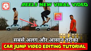 Car Jump Video Editing Tutorial  Reels New Viral Video  Reels Car Jump Video Kaise Banaye [upl. by Asyle]