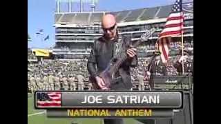 Joe Satriani Oakland Raiders vs Tennessee Titans NATIONAL ANTHEM [upl. by Ciccia393]