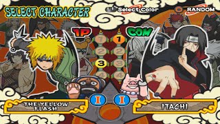 Hokages VS Akatsuki INSANE  Naruto Shippuden Ultimate Ninja 4 [upl. by Einamrej182]