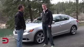 2013 Acura ILX vs 2013 Kia Optima on Everyman Driver [upl. by Yehtomit]