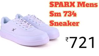 SPARX Mens Sm 734 Sneaker unboxing  Sparx shoes unboxing  Slim n fit Sparx men shoes [upl. by Niahs]