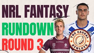 NRL Fantasy Analysis  Round 3 Guns Cheapies amp Flops [upl. by Kaspar]