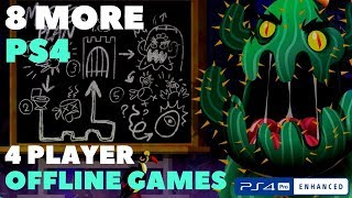 8 More PS4 4 Player Offline Games [upl. by Constantino]