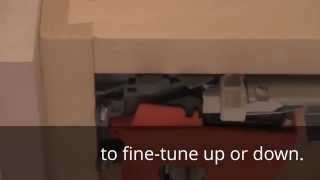 Inset Drawer Adjustment Feature  QuickTips from Showplace [upl. by Crofoot]