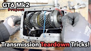 Overdrive Gearbox  Transmission Teardown Tricks And Tips  1969 Triumph GT6 Mk2 Restoration  Pt 25 [upl. by Carver]